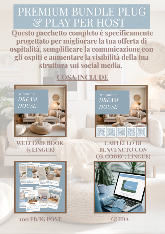 PREMIUM HOST BUNDLE PLUG & PLAY ITA