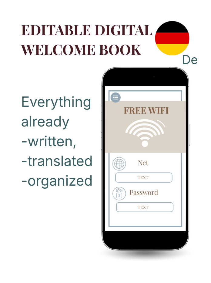 WELCOME BOOK GERMAN