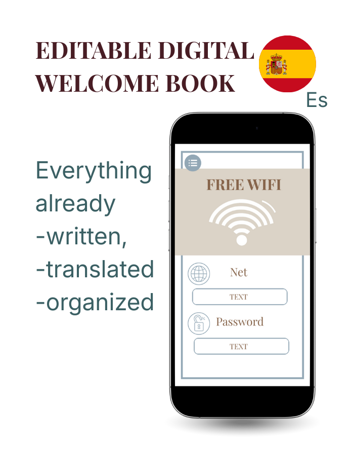 WELCOME BOOK SPANISH